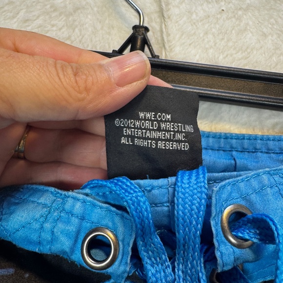 WWE Swim Trunks Mens Size XL Graphic John Cena Undertaker Wrestling - Picture 3 of 9